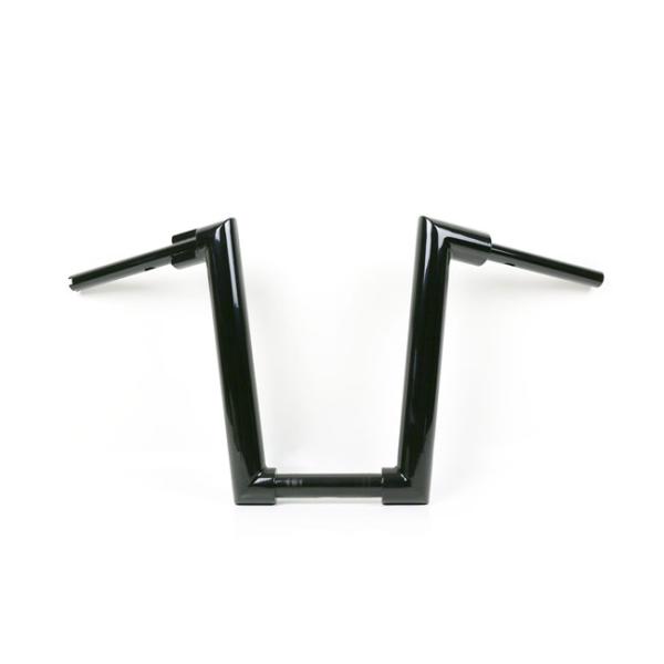 Kodlin, 2" Str8Up handlebar tall 38 cm high. Black - Ape Hanger FAT Kodlin in 2 Zoll Höhe 38 cm in schwarz für 18–23 M8 Softail