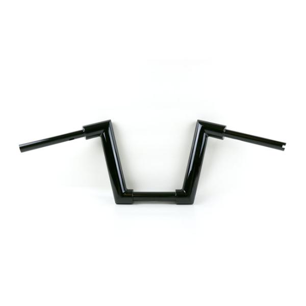 Kodlin, 2" Str8Up handlebar medium 28 cm high. Black - Ape Hanger FAT kodlin in 2 Zoll Höhe 28 cm in schwarz für 18-23 M8 Softail