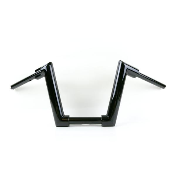 Kodlin, 2" Str8Up handlebar medium 28 cm high. Black - Ape Hanger FAT kodlin in 2 Zoll Höhe 28 cm in schwarz für 18-23 M8 Softail