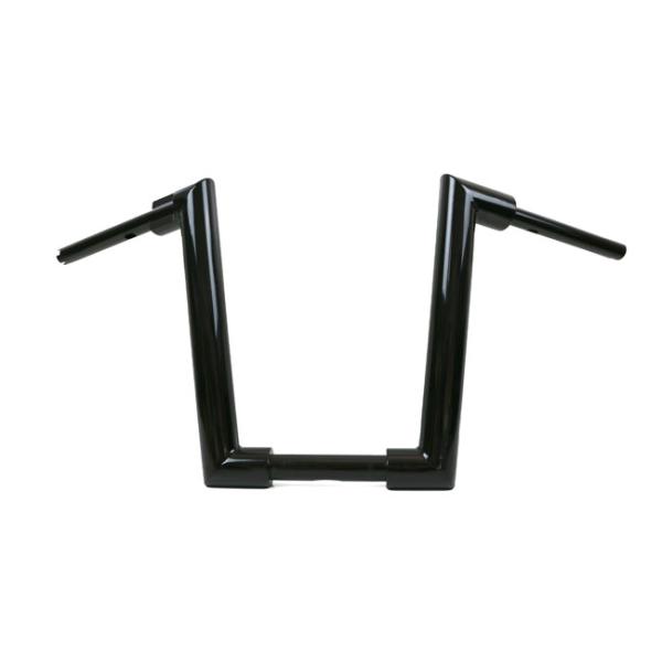 Kodlin, 2" Str8Up handlebar tall 38 cm cm high. Black - Ape Hanger FAT Kodlin in 2 Zoll Höhe 38 cm in schwarz für 18-23 M8 Fat Boy