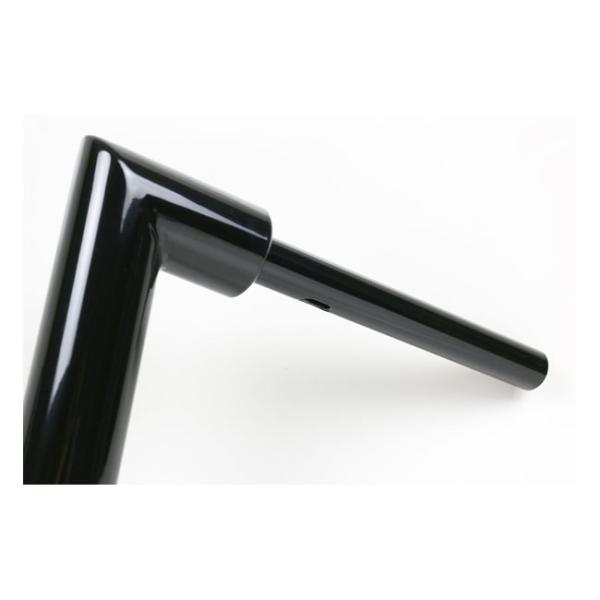 Kodlin, 2" Str8Up handlebar medium 28 cm. Black - Ape Hanger FAT kodlin in 2 Zoll Höhe 28 cm in schwarz für 18-23 M8 Fat Boy