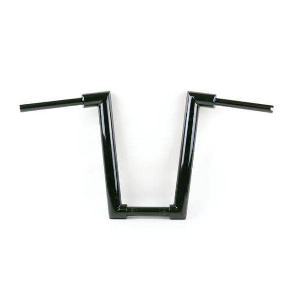 Kodlin, 2" Str8Up handlebar medium 28 cm high in Black - Ape Hanger FAT kodlin in 2 Zoll Höhe 28 cKodlin, 2" Str8Up handlebar extra tall 43 cm high. Black - Ape Hanger FAT kodlin in 2 Zoll Höhe 43 cm in schwarz für 18–23 M8 Softailm in schwarz