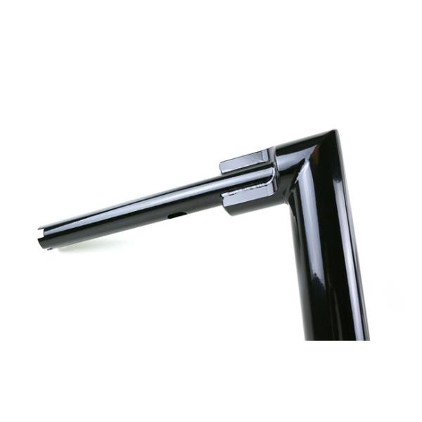 Kodlin, 2" Str8Up handlebar medium 28 cm high in Black - Ape Hanger FAT kodlin in 2 Zoll Höhe 28 cKodlin, 2" Str8Up handlebar extra tall 43 cm high. Black - Ape Hanger FAT kodlin in 2 Zoll Höhe 43 cm in schwarz für 18–23 M8 Softailm in schwarz