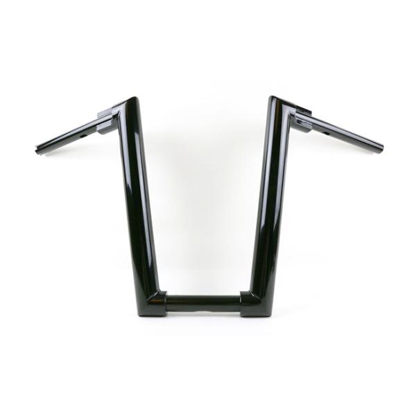 Kodlin, 2" Str8Up handlebar medium 28 cm high in Black - Ape Hanger FAT kodlin in 2 Zoll Höhe 28 cKodlin, 2" Str8Up handlebar extra tall 43 cm high. Black - Ape Hanger FAT kodlin in 2 Zoll Höhe 43 cm in schwarz für 18–23 M8 Softailm in schwarz