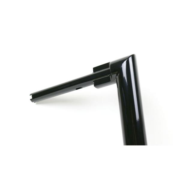 Kodlin, 2" Str8Up handlebar medium 28 cm high. Black - Ape Hanger FAT kodlin in 2 Zoll Höhe 28 cm in schwarz für 18–23 M8 Softail
