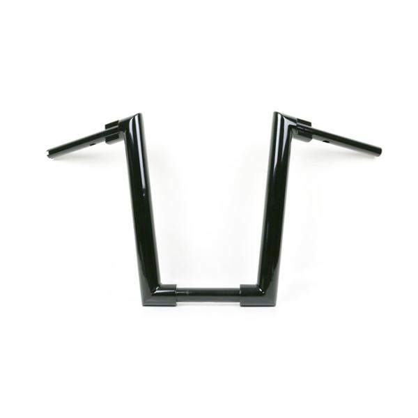 Kodlin, 2" Str8Up handlebar medium 28 cm high. Black - Ape Hanger FAT kodlin in 2 Zoll Höhe 28 cm in schwarz für 18–23 M8 Softail