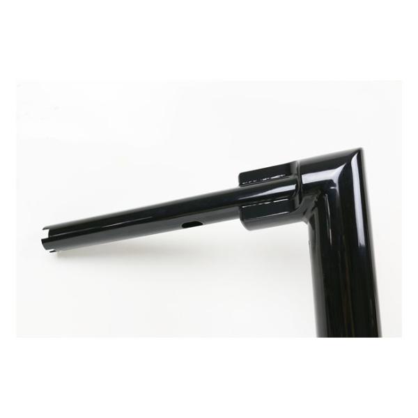 Kodlin, 2" Str8Up handlebar tall 38 cm high. Black - Ape Hanger FAT kodlin in 2 Zoll Höhe 38 cm in schwarz für 18-23 M8 Fat Boy