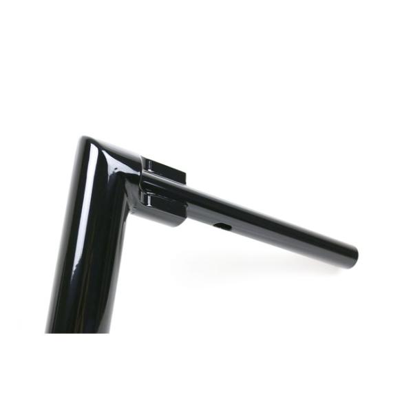 Kodlin, 2" Str8Up handlebar medium 28 cm. Black - Ape Hanger FAT kodlin in 2 Zoll Höhe 28 cm in schwarz für 18-23 M8 Fat Boy
