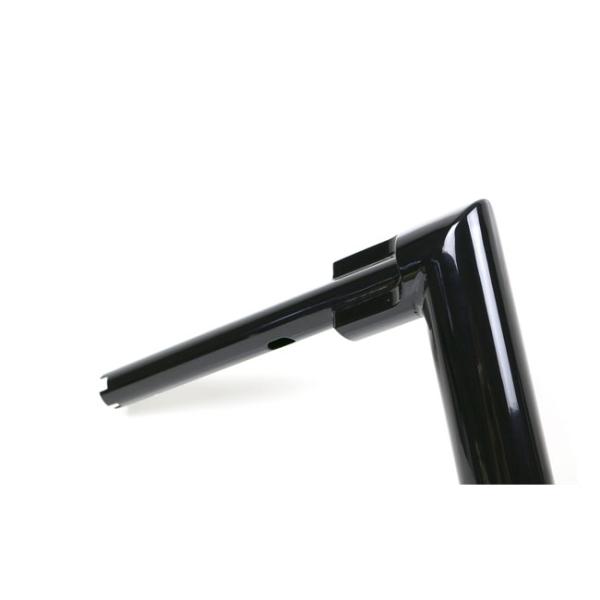 Kodlin, 2" Str8Up handlebar medium 28 cm. Black - Ape Hanger FAT kodlin in 2 Zoll Höhe 28 cm in schwarz für 18-23 M8 Fat Boy