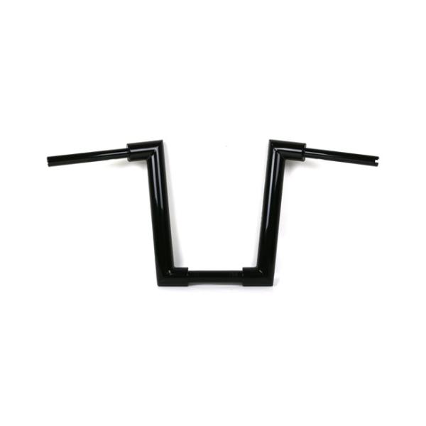 Kodlin, 2" Str8Up handlebar tall 38 cm high. Black - Ape Hanger FAT Kodlin in 2 Zoll Höhe 38 cm in schwarz für 14-23 FLHR Road King