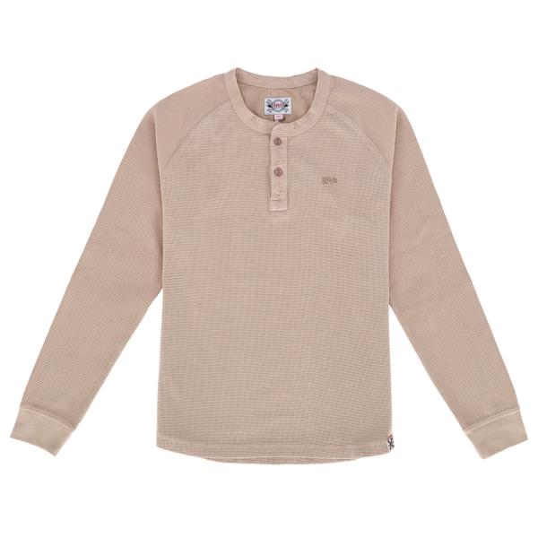 13 1/2 Waffle jersey sand, Size 2XL