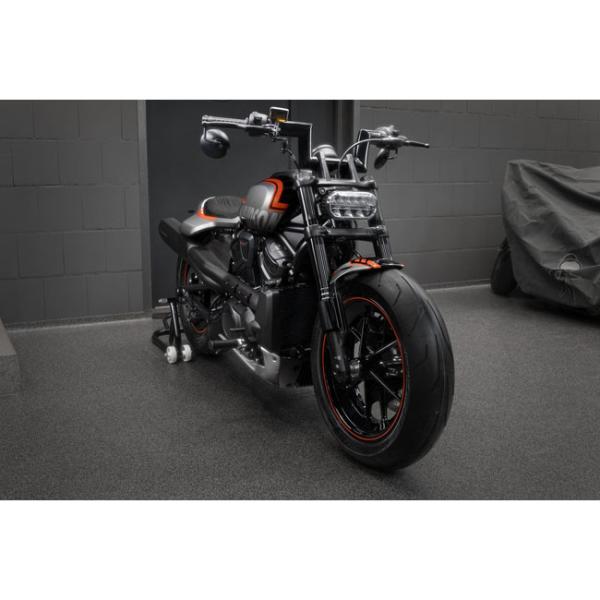 Killer Custom, 2" Killer Bull fat bar. 4" rise Lenkrad für Harley-Davidson® 21-25 RH1250S Sportster S; 22-25 RH975T Nightster; 23-25 RH975S Nightster Special
