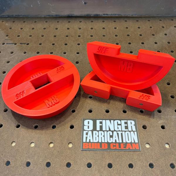 9Finger Fabrication M8 Motorgehäuse-Bohrungsstopfen-Set