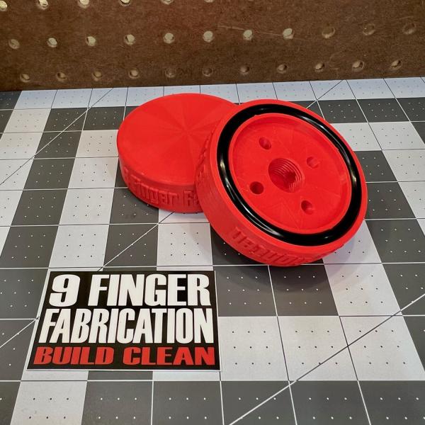 9Finger Fabrication Ölfilter-Abdeckung