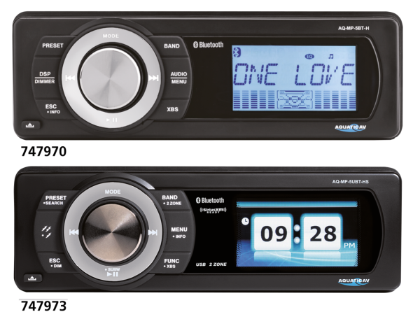 Aquatic stereo Radio für Tourer Harley Davidson 1998-2013