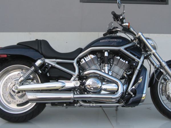 MCJ - 2 in 1 Racing Endtöpfe mit Krümmer - HARITAGE SOFTAIL CLASSIC MODEL 2017