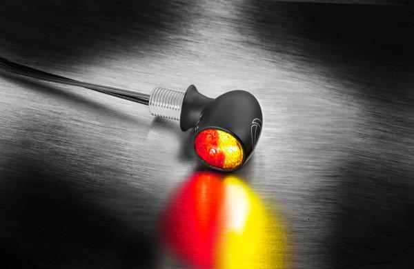 Atto® DF - Kellermann Atto® DF black ECE (3 in 1) - Blinker, Bremslicht, Rücklicht