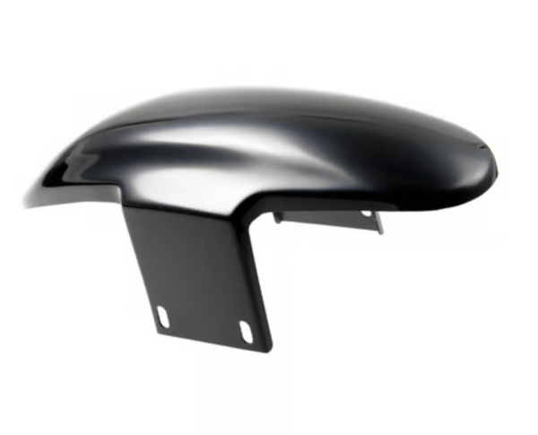 Cult-Werk ''Custom V1'' Frontfender, 23". glänzend schwarz – 14-25 (NU) FLT/Touring (excl
