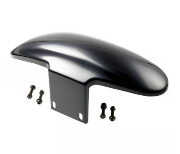 Cult-Werk ''Custom V1'' Frontfender, 23". glänzend schwarz – 14-25 (NU) FLT/Touring (excl