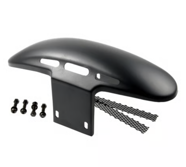 Cult-Werk, ''Custom V2'' front fender, 21". Matte black