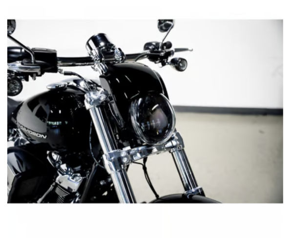 Cult-Werk Cult- Werk, headlamp Set. ''Night Rod Style''. glänzend schwarz – 25-26 FXBR Breakout 117