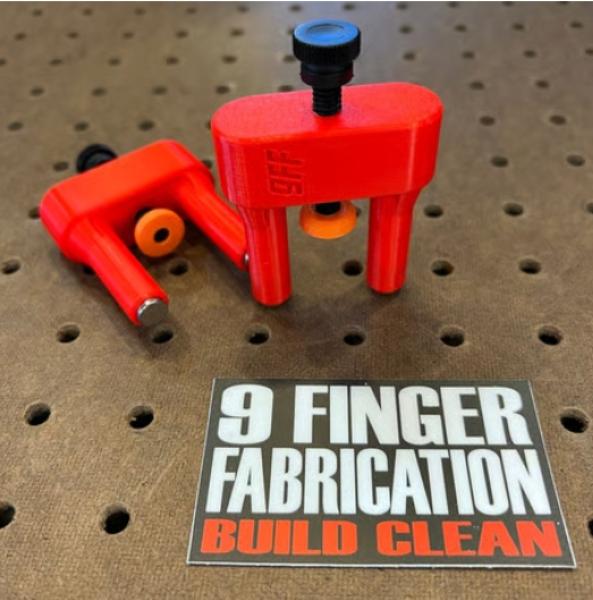9Finger Fabrication, magnetisches verstellbares Stößelhalter-Set