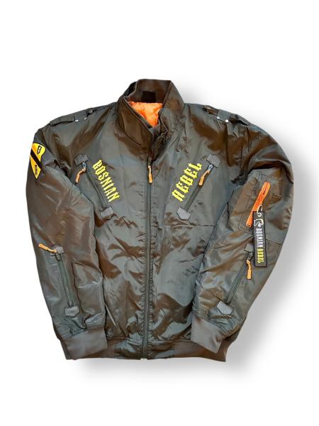 Bosnian Rebel - Bomber Jacket Olive green