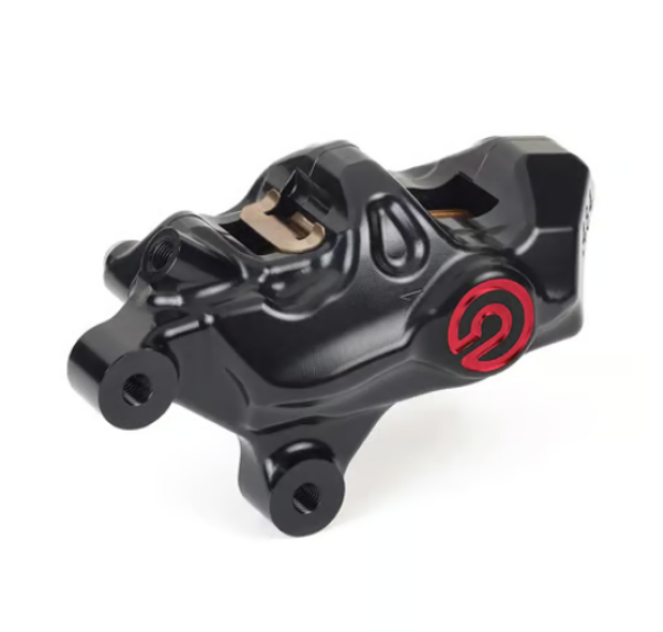 Brembo 484 Spezial-Bremssattel zum Anschrauben. rotem Brembo-Logo. Vorne links. Schwarz für Harley-Davidson 00-14 Softail (Excl. FXSTS); 00-17 Dyna; 00-07 FLT/Touring; 00-13 XL Sportster; 02-05 V-Rod (Excl. VRSCR) (NU)