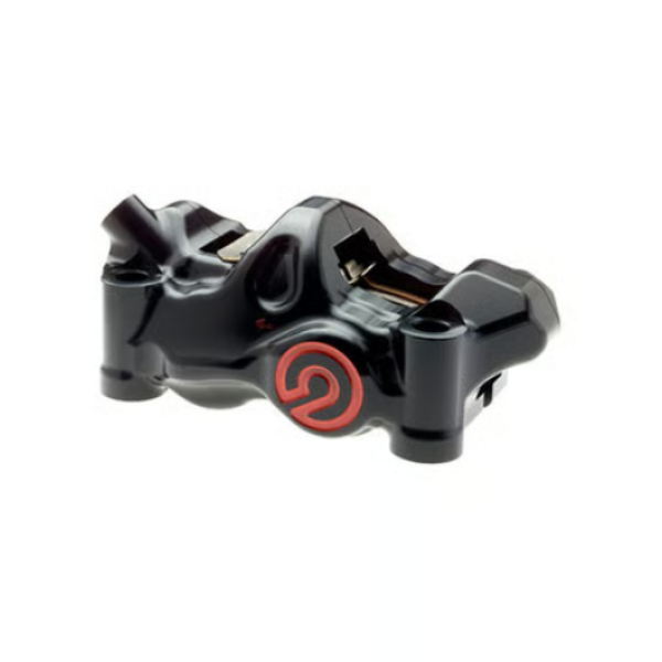 Brembo 484 Radialbremssattel-Set. Schwarz mit rotem Brembo-Logo Universell Harley-Davidson®