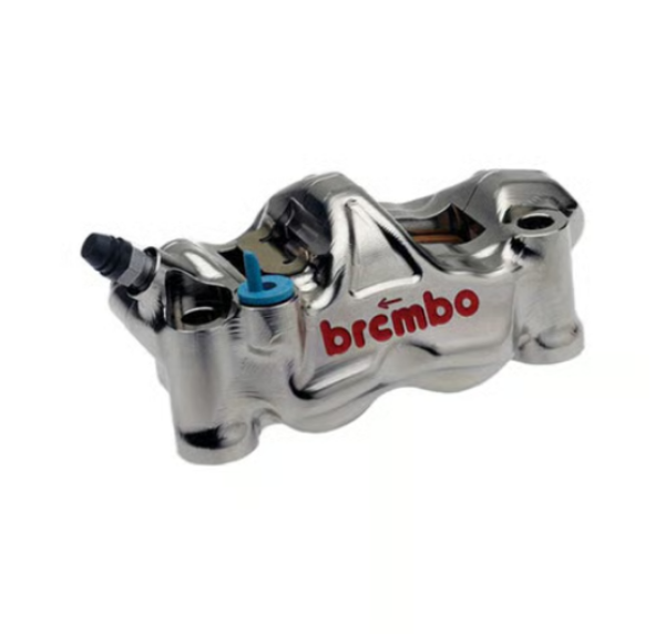 Brembo GP4-RX Monoblock-Radialbremssattel-Set. Nickel für Harley-Davidson®