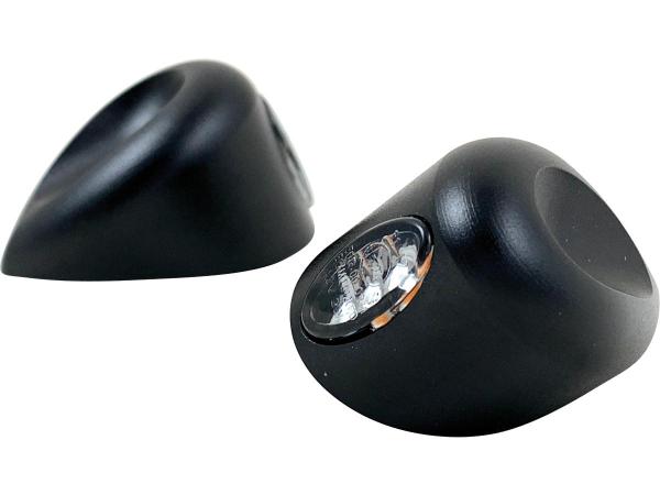Elypse Front Turn Signals for Road Glide Black Smoke LED