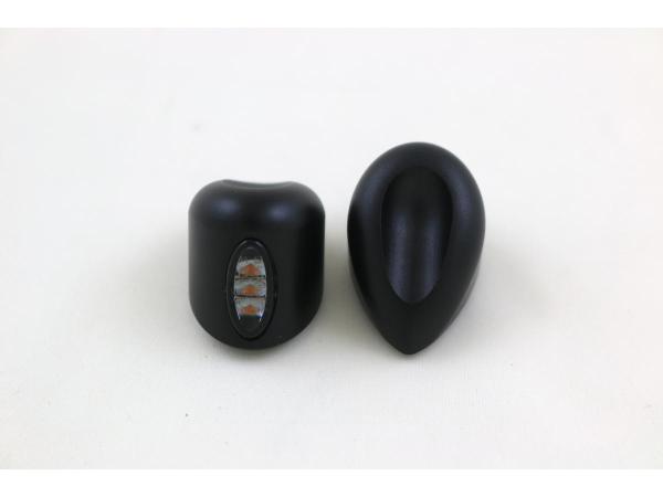 Elypse Front Turn Signals for Road Glide Black Smoke LED