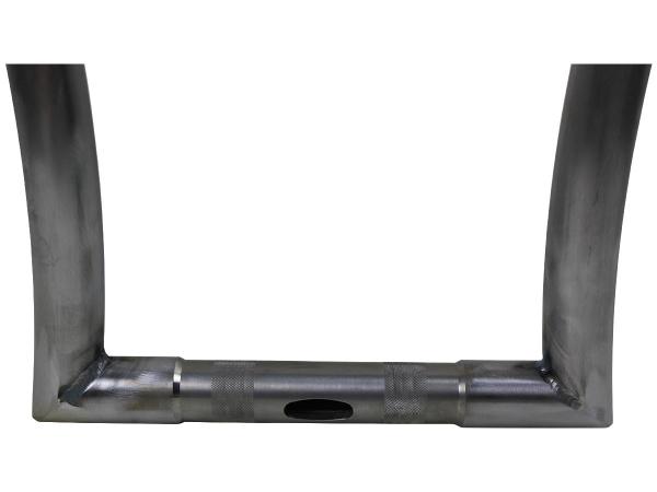 430 Extra Tall Flow Bar Super Fat Handlebar for Road Glide with 1 1/4" Clamp Diameter 3-Hole Raw 1,4" Throttle By Wire