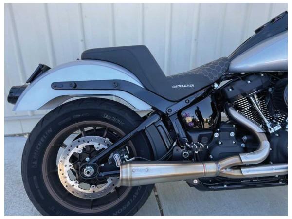 Shock Lift Kit for Milwaukee Eight Black Rear