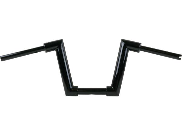 2" Str8UP Handlebar for Softail Medium (280mm), Width Lower Tube 260 mm Black Powder Coated Cable Clutch Throttle By Wire