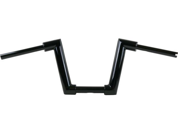 2" Str8UP Handlebar for Softail Medium (280mm), Width Lower Tube 260 mm Black Powder Coated Hydraulic Clutch Throttle By Wire