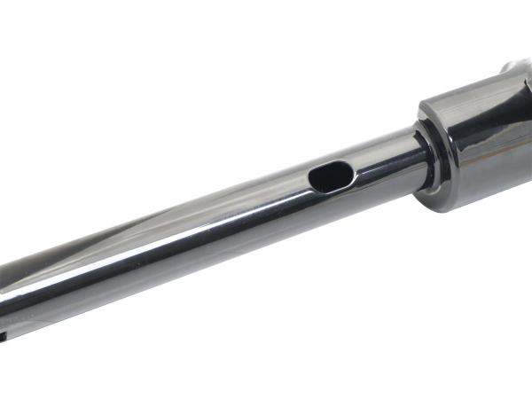2" Str8UP Handlebar for Softail Tall (380mm), Width Lower Tube 300 mm Black Powder Coated Hydraulic Clutch Throttle By Wire
