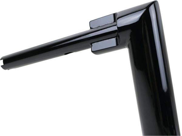 2" Str8UP Handlebar for Softail Medium (280mm), Width Lower Tube 300 mm Black Powder Coated Hydraulic Clutch Throttle By Wire