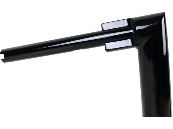 2" Str8UP Handlebar for Road King Special Medium (280mm) Black Powder Coated Hydraulic Throttle By Wire