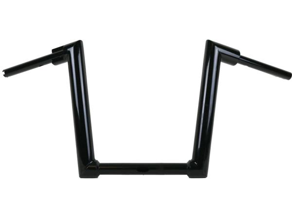 2" Str8UP Handlebar for Road Glide Tall (380mm) Black Powder Coated Cable Clutch