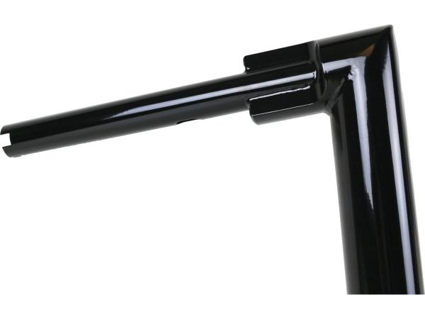 2" Str8UP Handlebar for Road Glide Tall (380mm) Black Powder Coated Cable Clutch