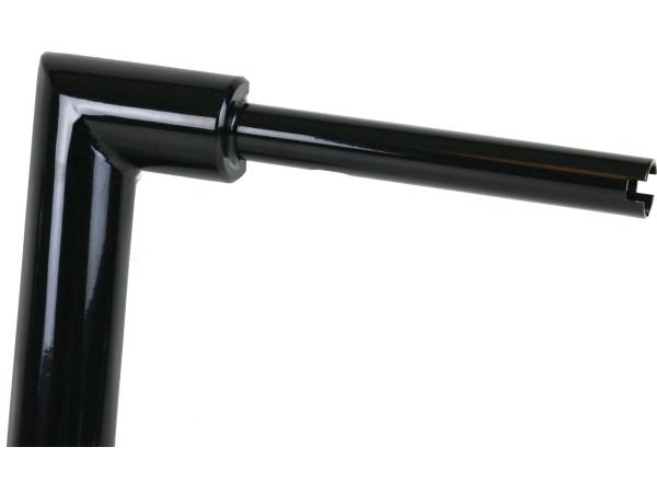 2" Str8UP Handlebar for Road Glide Medium (280mm) Black Powder Coated Cable Clutch