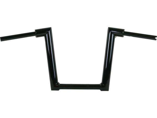 2" Str8UP Handlebar for Road Glide Tall (380mm) Black Powder Coated Hydraulic Clutch Throttle By Wire