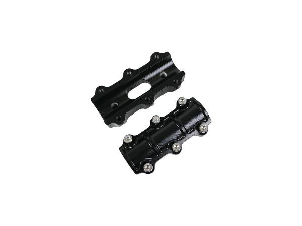 Big Block Risers Flat Black Anodized 1 1/4"