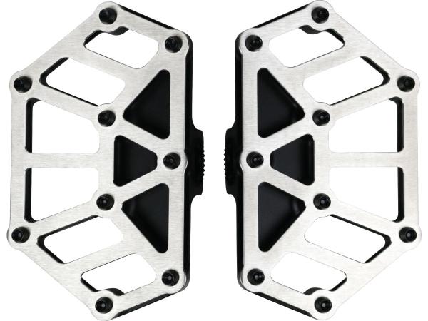 Next Level NXL Mini Floorboards Brushed Stainless Steel Cover Black Anodized