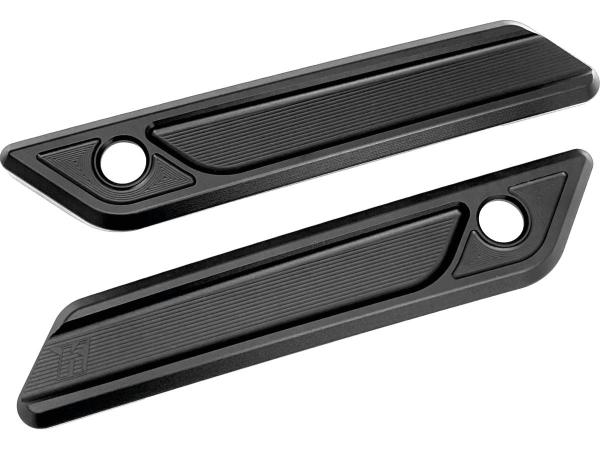 New Style Latch Covers Black Satin