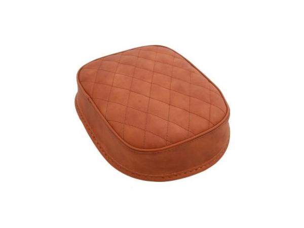 5Stars Diamond Saugnapf-Soziussitz, braunes Leder
