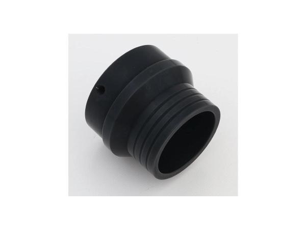 BSL Straight Endkappe E3 BLK. Staight Billet Endkappes schwarz 70 mm – For Straight E3 Hot Shot Pipes