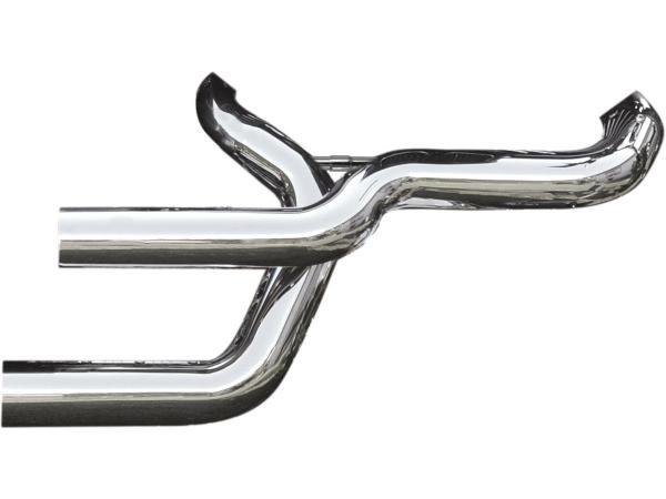 BSL Shotgun Custom Headers Hitzeschild schwarz glatt schwarz – 11-16 Softail
