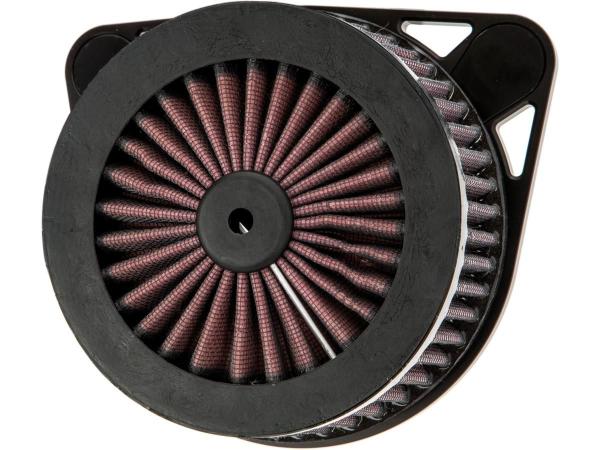 Good Guys 2 Air Cleaner Basic Built Kit Euro 3 Bi-Color - Luftfilter Ricks für Harley Davidson mit Gutachten for 07-16 models: 07-20 Sportster, except 08-10 XR1200, 10-13 XR1200X